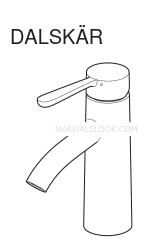 IKEA DALSKAR Assembly Instructions Manual