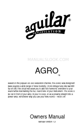 Aguilar AGRO Manual do Proprietário