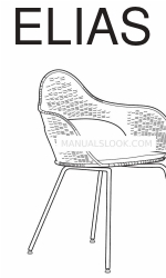 IKEA ELIAS CHAIR W/ ARMS Instructions