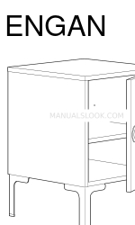 IKEA ENGAN Manual Petunjuk Perakitan