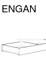 IKEA ENGAN BED STORAGE BOX 사용 설명서