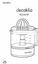 decakila KEJC001W Manual de início rápido