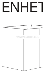 IKEA ENHET 594.113.30 조립 지침 매뉴얼