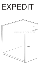 IKEA EXPEDIT COFFEE TABLE SQUARE Petunjuk Manual