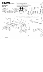 Gami G44-NATURELA 106 Manuale di istruzioni per il montaggio