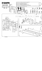 Gami G49-IRIS 190 Manual de instruções de montagem