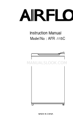 AIRFLO AFR-115C Instrukcja obsługi