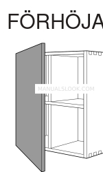 IKEA FORHOJA Gebruiksaanwijzing