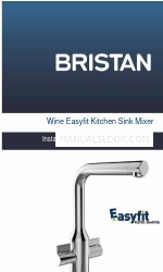 Bristan Wine Easyfit Інструкція з монтажу та посібник користувача