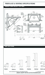 Majestic fireplaces 7TDVP48 Specification Sheet