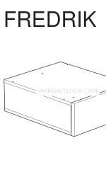 IKEA FREDRIK DRAW SILVER Руководство по эксплуатации