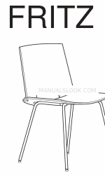 IKEA FRITZ CHAIR Manual de instrucciones