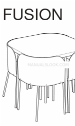 IKEA FUSION TABLEL/4 CHAIRS Instrukcja obsługi