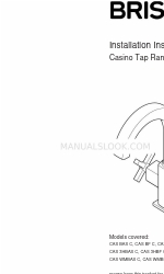 Bristan CAS BSM C Manuale di istruzioni per l'installazione