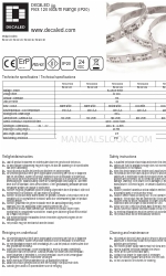 DecaLED 95163130 Skrócona instrukcja obsługi