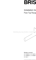 Bristan FLT 3HBAS C Руководство по установке