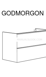 IKEA GODMORGON 조립 지침 매뉴얼