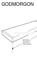 IKEA GODMORGON 설치 지침 매뉴얼