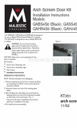 Majestic fireplaces GAHR4S0 Instructions d'installation