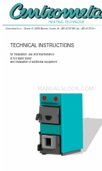 Centrometal EKO-CK P 25 Instruções técnicas