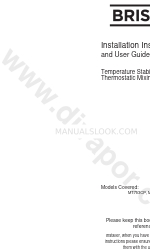 Bristan MT753CP-ISO インストール手順とユーザーマニュアル