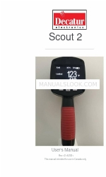 Decatur Electronics Scout 2 Manual del usuario