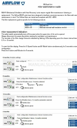 Airflow 90001178 Onderhoudshandleiding