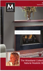 Majestic fireplaces Woodland UVLC18 브로셔 및 사양