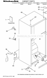 KitchenAid KTRC22EMBL01 Parça Listesi