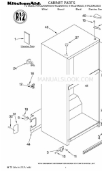 KitchenAid KTRC22KKBT03 Daftar Bagian