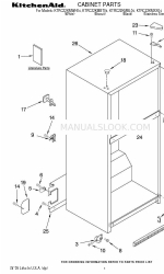 KitchenAid KTRC22KMBL04 부품 목록