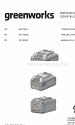 JAK Max Greenworks G24B4 Руководство по эксплуатации