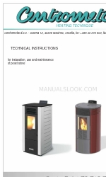 Centrometal CentroPelet ZR12 Instrucciones técnicas de instalación, uso y mantenimiento