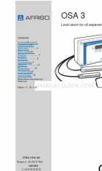 AFRISO OSA 3 매뉴얼