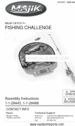 Majik CATCH FISHING CHALLENGE Montaj Talimatları Kılavuzu