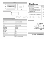 Green GPM-303 Skrócona instrukcja obsługi