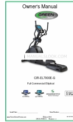 Green CIR-EL7000E-G Owner's Manual