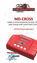 Decimator MD-CROSS Operating Manual