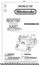 JAKKS Pacific World of Nintendo Mariokart 7 매뉴얼