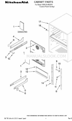 KitchenAid W10233586 パーツリスト