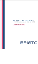 BRISTON Clubmaster CHIC Instrucciones y garantía