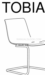 IKEA TOBIAS Chair Instrucciones de montaje