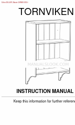 IKEA TORNVIKEN Instrukcja obsługi