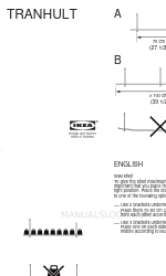 IKEA TRANHULT 493.260.97 Skrócona instrukcja obsługi