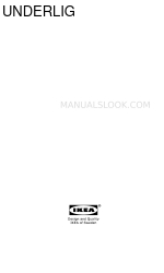 IKEA UNDERLIG 903.485.53 Manual