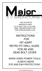 Major Manufacturing HIT-40AR7 Petunjuk Manual