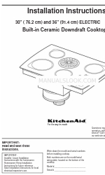 KitchenAid 8285364 Installationsanleitung Handbuch