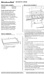 KitchenAid Architect Series II KFGS306VSS Dimensioni