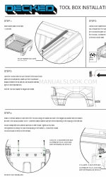 DECKED TOOL BOX Installation