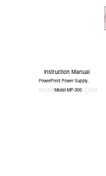 Major Science MP-300 Manuel d'instruction